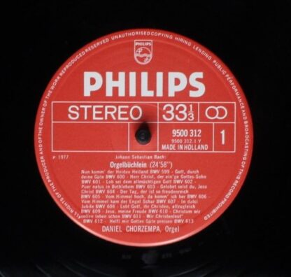 Philips 6700 115 - Johann Sebastian Bach, Daniel Chorzempa - <Or - Image 5