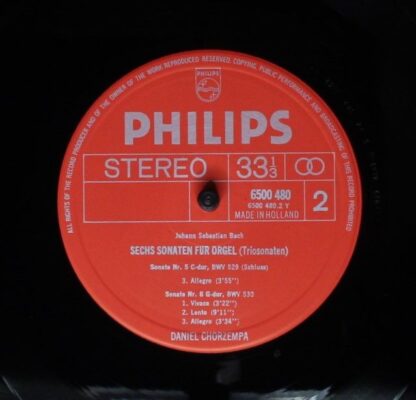 Philips 6700 059 - Johann Sebastian Bach, Daniel Chorzempa - Säm - Image 8
