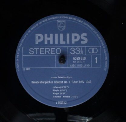 Philips 6747 098 - Johann Sebastian Bach, English Chamber Orches - Image 5