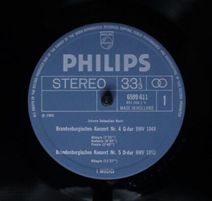 Philips 6747 098 - Johann Sebastian Bach, English Chamber Orches - Image 7