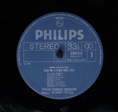 Philips 6747 098 - Johann Sebastian Bach, English Chamber Orches - Image 9