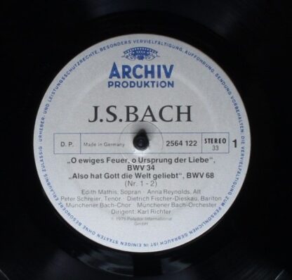 Archiv Produktion 2722 019 - Johann Sebastian Bach - Kantaten II - Image 7
