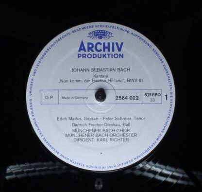Archiv Produktion 2722 005 - Johann Sebastian Bach, Edith Mathis - Image 7