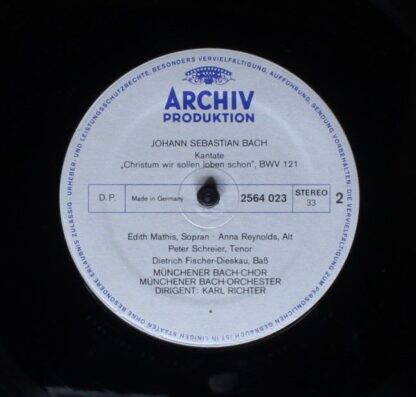 Archiv Produktion 2722 005 - Johann Sebastian Bach, Edith Mathis - Image 10
