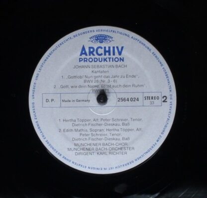 Archiv Produktion 2722 005 - Johann Sebastian Bach, Edith Mathis - Image 12