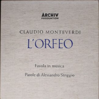 Archiv Produktion 14057 / 58 APM - Claudio Monteverdi, Alessandr