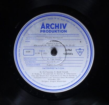 Archiv Produktion 14057 / 58 APM - Claudio Monteverdi, Alessandr - Image 8