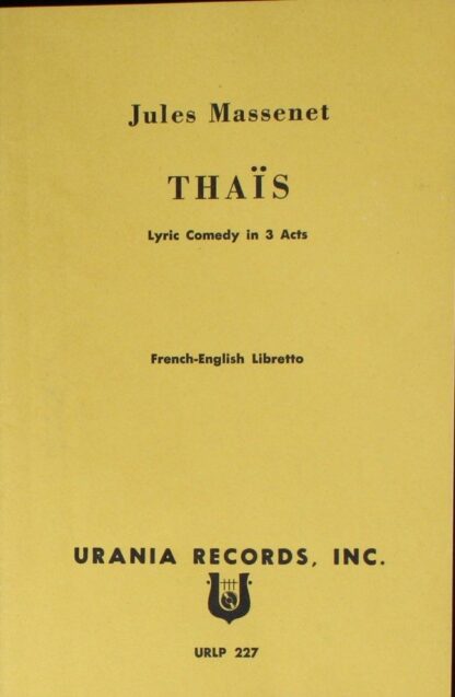 Urania Records (3) URLP 227 - Jules Massenet, Geori Boué, Jean G - Image 3