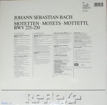 His Master's Voice 27 0238 1 - Johann Sebastian Bach, The Hillia - Image 2