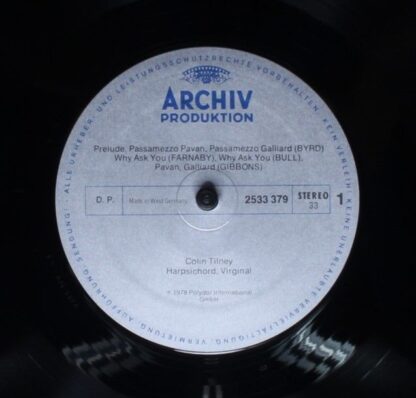 Archiv Produktion 2533 379 - Colin Tilney - Music For Virginal - Image 5