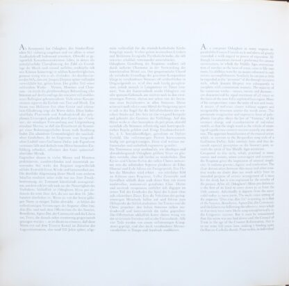 Telefunken SAWT 9612-A - Johannes Ockeghem, Prague Madrigal Sing - Image 3