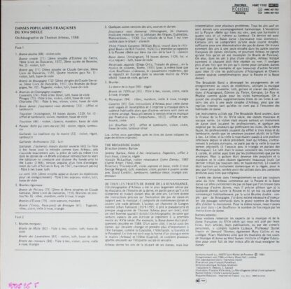 harmonia mundi France HMC 1152 - The Broadside Band, Jeremy Barl - Image 2