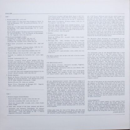 harmonia mundi France HMC 1152 - The Broadside Band, Jeremy Barl - Image 3