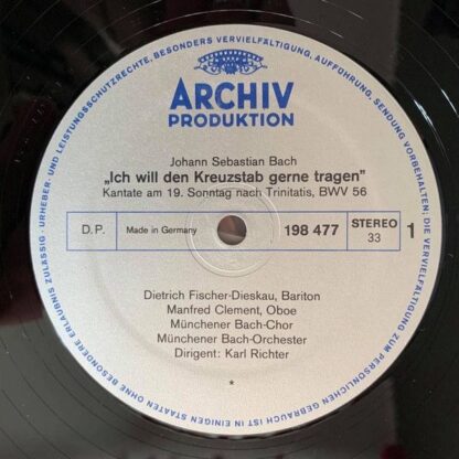 Archiv Produktion 198 477 - Johann Sebastian Bach - Kantaten • C - Image 5