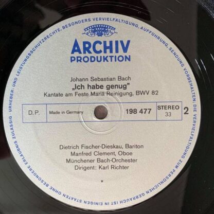 Archiv Produktion 198 477 - Johann Sebastian Bach - Kantaten • C - Image 6