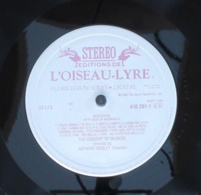 L'Oiseau-Lyre 410 291-1 - Claudio Monteverdi, The Consort Of Mus - Image 3