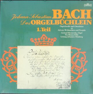 Intercord 180.830 - Johann Sebastian Bach, Gertrud Meriovsky, Pr