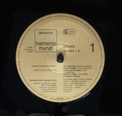 Deutsche Harmonia Mundi 1996873 - Johann Sebastian Bach, Elly Am - Image 5