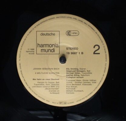 Deutsche Harmonia Mundi 1996873 - Johann Sebastian Bach, Elly Am - Image 6