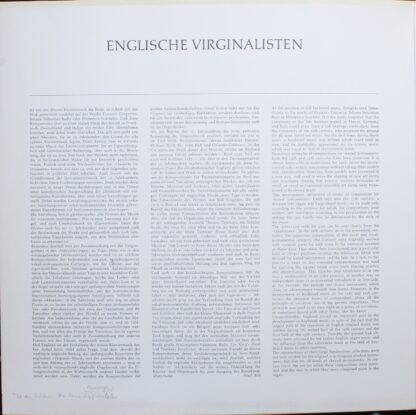 BASF 25 20308-5 - Gustav Leonhardt - Englische Virginalisten - Image 3