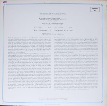Telefunken 6.41337 AG - Johann Sebastian Bach, Karl Richter - Go - Image 2