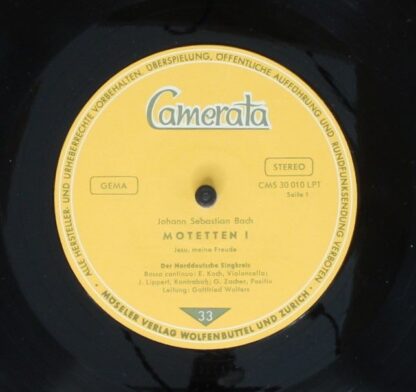 Camerata (2) CMS 30010 LPT - Johann Sebastian Bach, Norddeutsche - Image 3