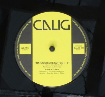 Calig CAL 30 442/43 - Johann Sebastian Bach, Ton Koopman - Franz - Image 7