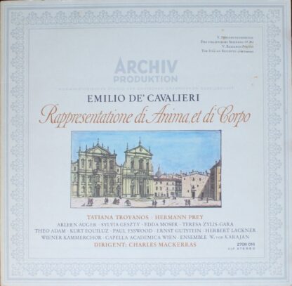 Archiv Produktion 2708 016 - Emilio De' Cavalieri, Tatiana Troya