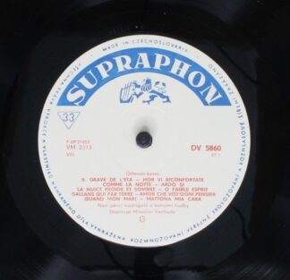 Supraphon DV 5860 - Claudio Monteverdi, Roland de Lassus - Madri