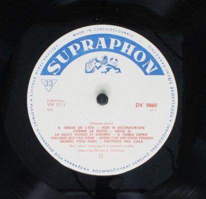 Supraphon DV 5860 - Claudio Monteverdi, Roland de Lassus - Madri