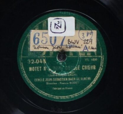 Lumen 32.045-049 - Johann Sebastian Bach, Francis Bodet, Cercle - Image 5
