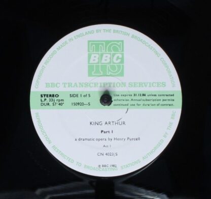 BBC 150920-24 - Henry Purcell - King Arthur