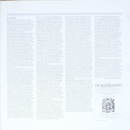 deutsche harmonia mundi Digital 16 9624 1 - Sigismondo D'India, - Image 4