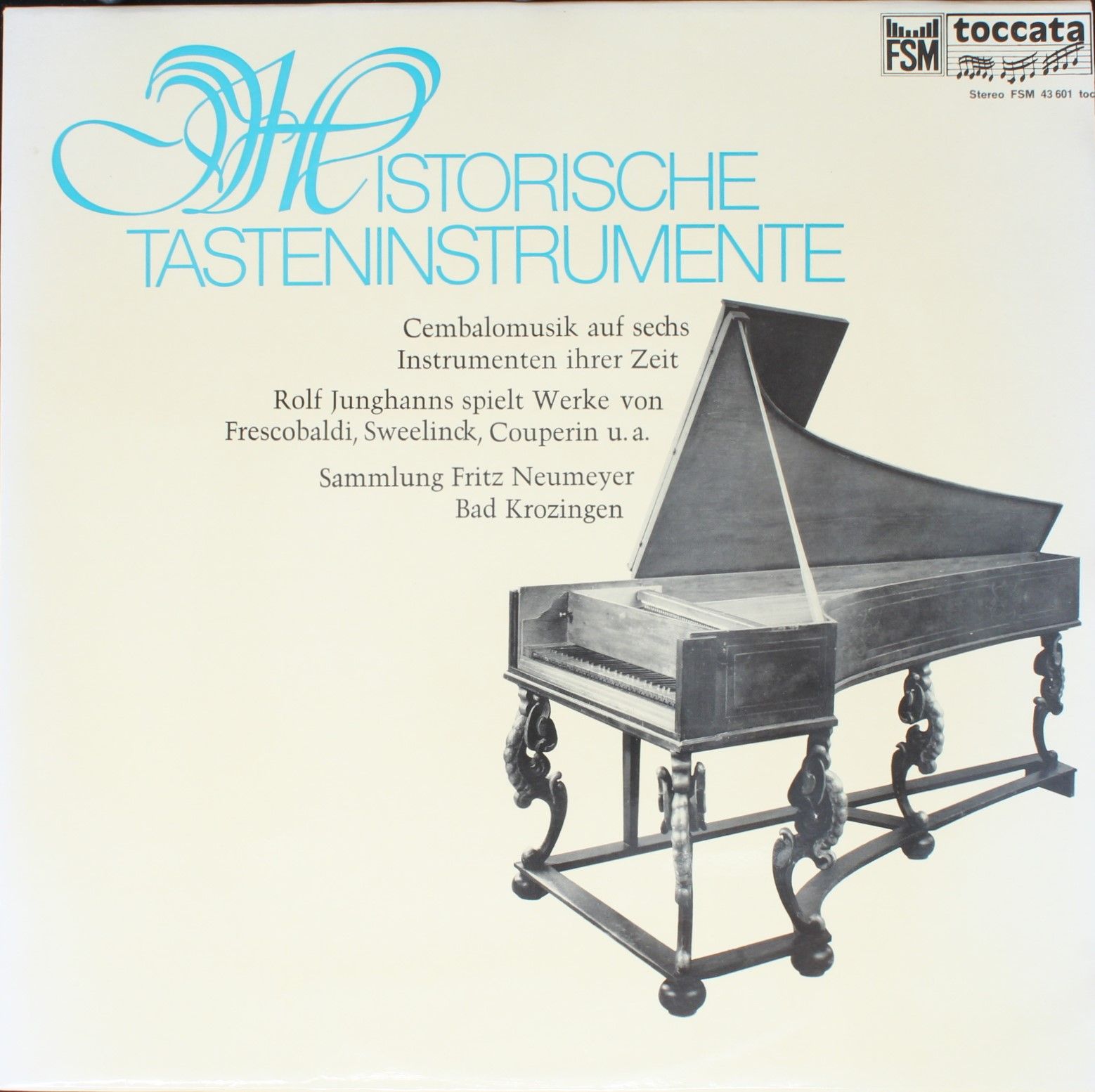 Toccata FSM 43 601 toc - Rolf Junghanns - Historische Tasteninst