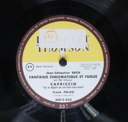 Ducretet Thomson LDG 1787/88 - Johann Sebastian Bach, Frank Pell - Image 3