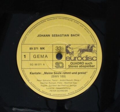 Eurodisc SQ 89 371 MK - Festival Strings Lucerne, Peter Schreier - Image 3