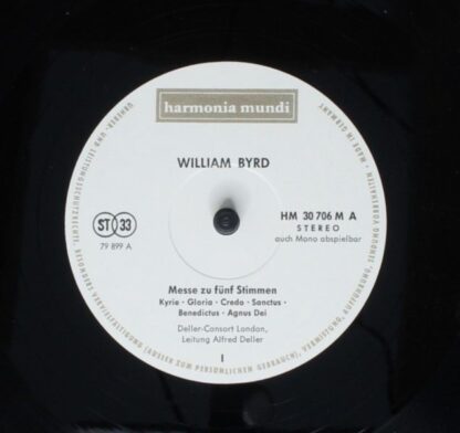 Harmonia Mundi HM 30706 M - William Byrd, Deller Consort - Messe - Image 5