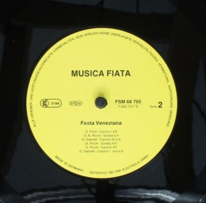 FSM FSM 68 705 - Musica Fiata, Giovanni Gabrieli, Giovanni Picch - Image 5