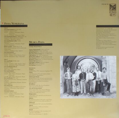 FSM FSM 68 705 - Musica Fiata, Giovanni Gabrieli, Giovanni Picch - Image 2