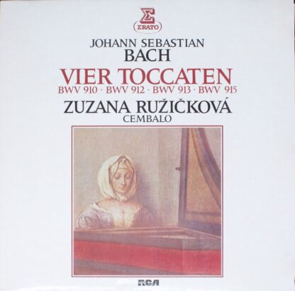 Erato ZL 30700 - Johann Sebastian Bach, Zuzana Růžičková - Vier