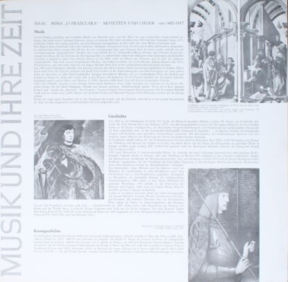 Telefunken SAWT 9544-A - Heinrich Isaac - Missa Super "O Praecla - Image 4