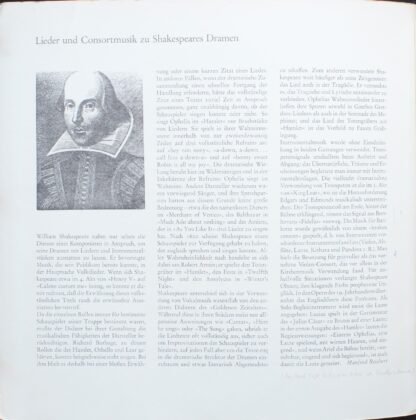 Harmonia Mundi HMS 202 - Deller Consort, Thomas Morley, John Wil - Image 3