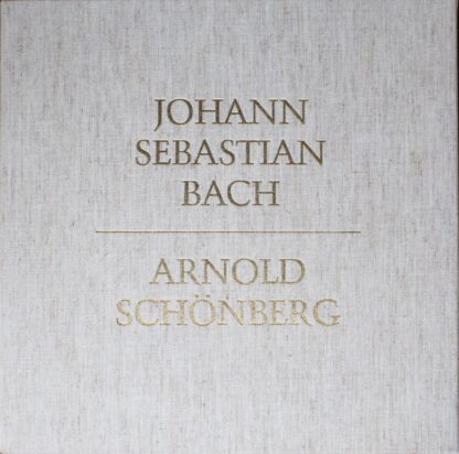 Deutsche Harmonia Mundi HM 803 - Johann Sebastian Bach, Arnold S