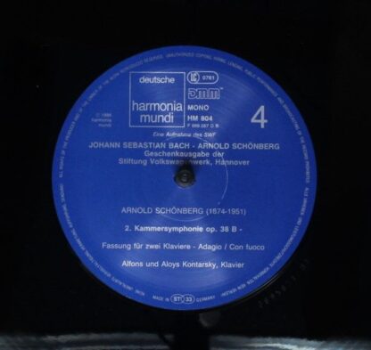 Deutsche Harmonia Mundi HM 803 - Johann Sebastian Bach, Arnold S - Image 8