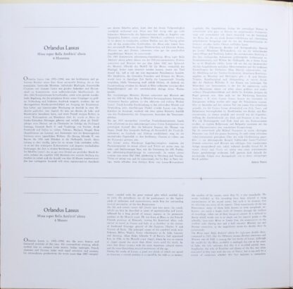 Archiv Produktion 198 476 - Roland de Lassus, Regensburger Domch - Image 3