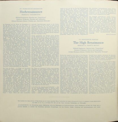 Archiv Produktion 198 166 SAPM - Michael Praetorius, Erasmus Wid - Image 3