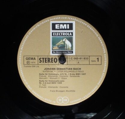 Die Stimme Seines Herrn 1C 065-81 833 - Johann Sebastian Bach, F - Image 3