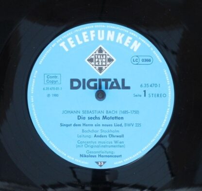 Telefunken 6.35470 EK - Johann Sebastian Bach, Stockholm Bach Ch - Image 5