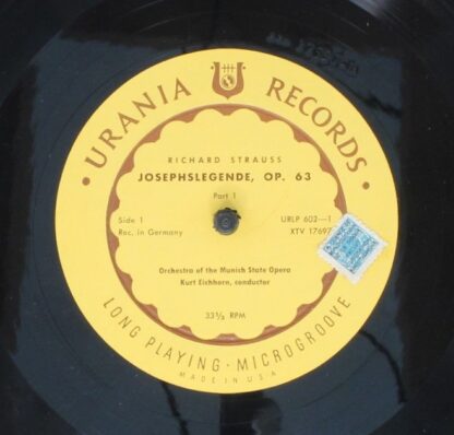 Urania Records (3) URLP 602 - Richard Strauss, Bayerisches Staat - Image 3