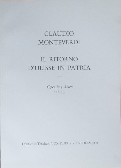 VOX (6) SDLBX 5211 - Claudio Monteverdi, Santini Chamber Orchest - Image 3